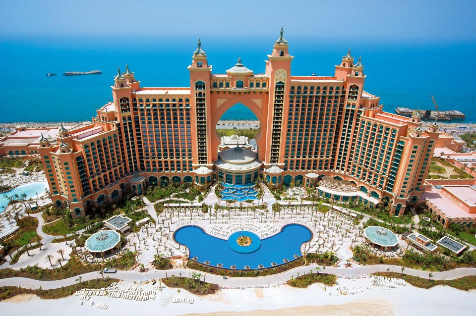 Atlantis Palm Hotel in Dubai from Bangalore