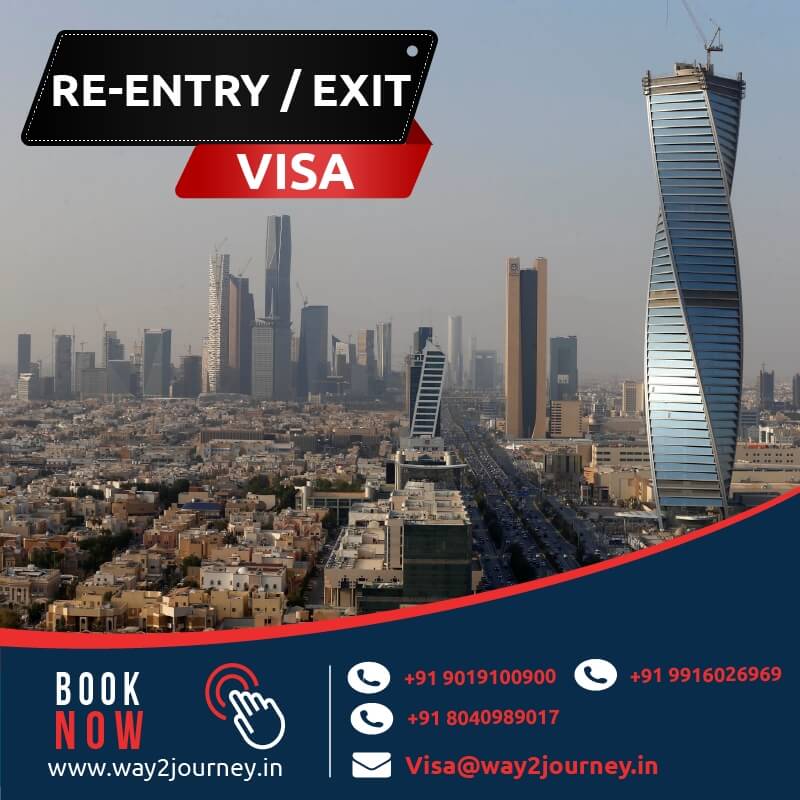 Saudi Extension of Exit / Re Entry Visa agency in bangalore, mumbai, india